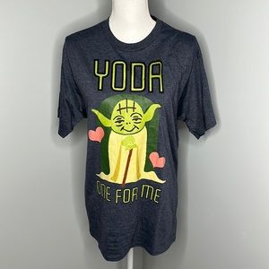 NWT Star Wars “Yoda One For Me” tshirt size Medium